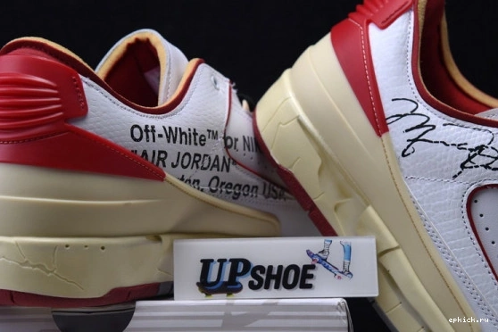 Cheap EP Jordan 2 DJ4375-106 SP Low White O-W Retro Air DJ4375-106 Red 0521